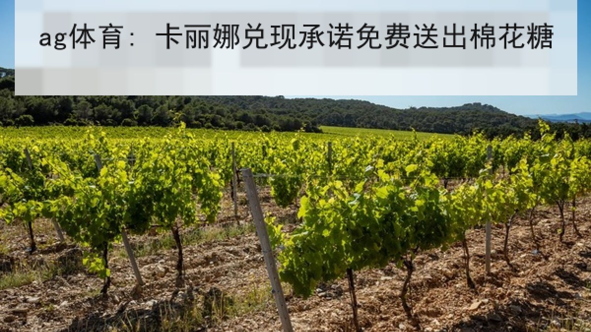 ag体育: 卡丽娜兑现承诺免费送出棉花糖