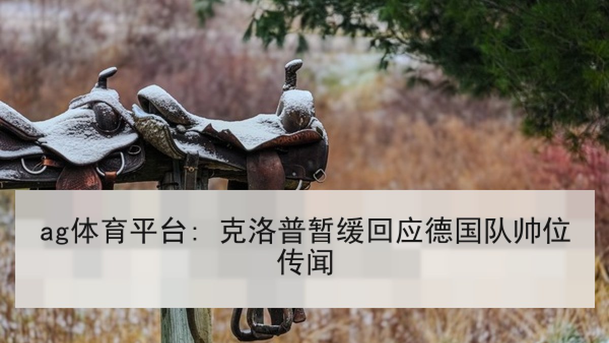 ag体育平台: 克洛普暂缓回应德国队帅位传闻