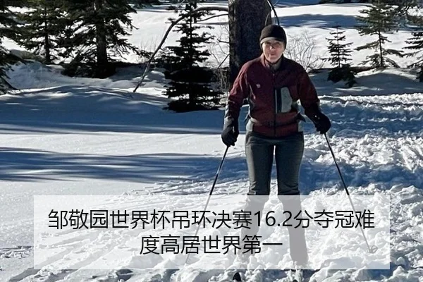 邹敬园世界杯吊环决赛16.2分夺冠难度高居世界第一